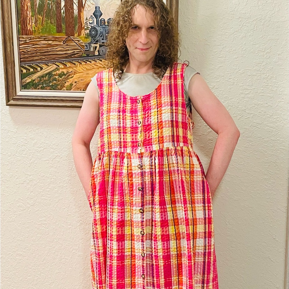 90’s Cottage Core Maxi Dress